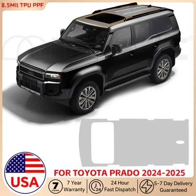 Sunroof PPF Precut Kit For Toyota Land Cruiser LC250 Prado 2024 Paint Protection - Image 1 of 4
