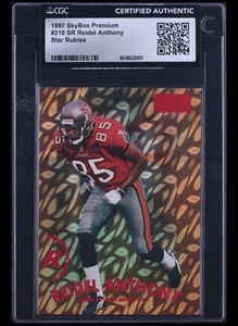 1997 Skybox Premium Rubies Reidel Anthony #210SR /50 CGC - Picture 1 of 2