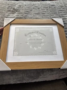 Better Homes & Gardens Rectangular Wood Document Frame 11x14 - Picture 1 of 6