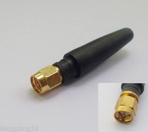 10pcs SMA Male Plug Straight 5CM GSM GPRS 315MHz Radio Antenna New - Bild 1 von 2