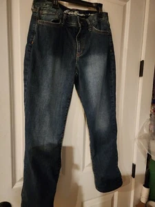 Eddie Bauer Damen Jeans Flanell gefüttert Boyfriend Fit Gr. 32 W 20 H 27 Schrittlänge  - Bild 1 von 11