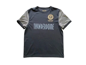 THUNDERDOME HARDCORE SINCE 1992 GREY SOCCER SHIRT - SIZE XL - RARE - Picture 1 of 2