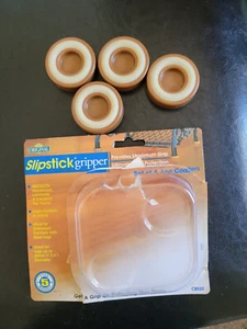 (1) ZESTAW SlipStick Gripper CB520 Podkładki meblowe Kubki ochronne na podłogę 1 3/4" - Zdjęcie 1 z 2