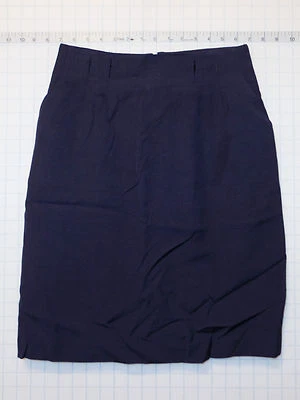 Evan Picone Vintage Petites sz 10P Petite Womens Blue Office Career Skirt C0393 - Image 1 of 4