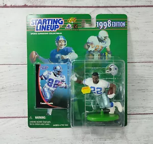 Figura de acción Emmitt Smith Cowboys de fútbol americano NFL de 1998 alineación inicial 71587 SLU - Imagen 1 de 12