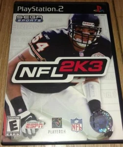 NFL 2K3 - PS2 - KOMPLETT MIT HANDBUCH - GRATIS S/H - (G3) - Bild 1 von 1