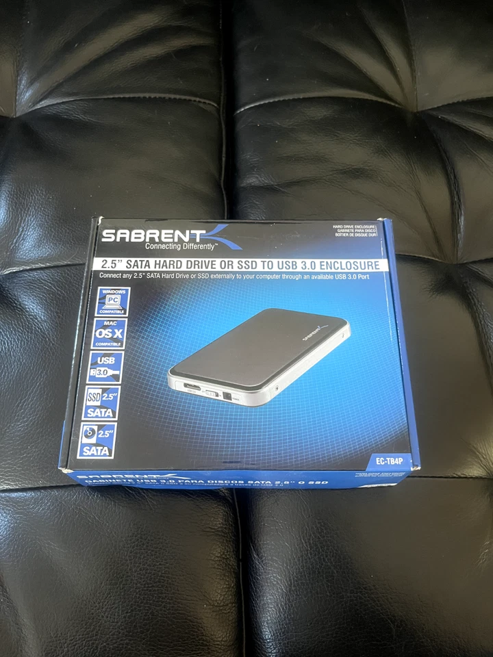 SABRENT 2.5" Sata Disco Duro SSD a USB ENLOSURE Foto 1 de 4