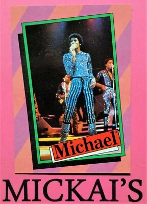 1984 TOPPS MICHAEL JACKSON SERIES ONE - TRADING CARD #30 - MJJ PRODUCTIONS - POP - Image 1 of 2