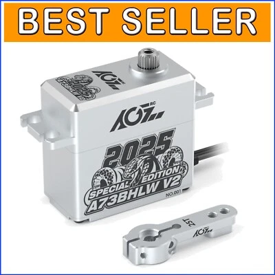 Limited-Edition 40KG High-Torque Waterproof RC Servo for RC Cars - A73BHLW V2 - Image 1 of 4