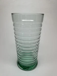 Libbey Glas "SIRRUS SPANISCH GRÜN" KÜHLER TUMBLER GLAS 6-3/8" Ringe - Bild 1 von 7