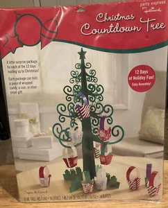 Hallmark “Christmas Countdown Tree” 12 Days of Holiday Fun 18” Tall NIP - Picture 1 of 2