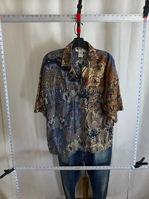 Camisa MUJERES Colección Bali Obra de Arte Con Cuentas Doradas Talla Única  Foto 1 de 4