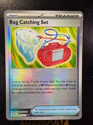 Bug Catching Set 102/131 Pokeball Pattern Sv: Prismatic Evolutions Holo - Image 1 of 2