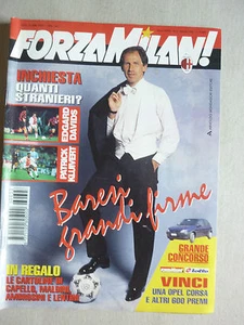 # FORZA MILAN N 3 - 1996 CON CARTOLINE - Foto 1 di 1