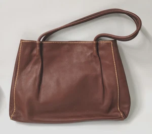 Marco Buggiani Braun Italienisch Handschuh Leder Umhängetasche Schultertasche Tasche - Bild 1 von 10