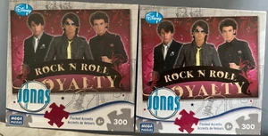 NEW DISNEY Jonas Brothers Rock N Roll Royalty Puzzle 300 Pieces Sealed LOT OF 2 - Picture 1 of 1