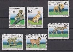 A1038 Sahara , Saharaui 1997 - MNH - tiger , cheetah , lion - Afbeelding 1 van 1