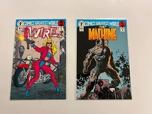 2 Dark Horse Comics Barb Wire # 1 + The Machine # 2 21 DB13 - Picture 1 of 5