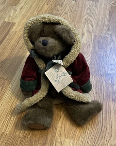 Peluche Boyds Bears 14” Papá Noel - North Star marrón oscuro J B Bean coleccionable - Imagen 1 de 7