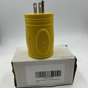 MaRVine 30 Amp Shore Adapter 125 V Female to 15 Male NEW - Picture 1 of 4