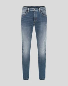 Motorrad Jeans ROKKER Rokkertech Tapered Slim incl. T-Shirt Farbe: Blau - Bild 1 von 3