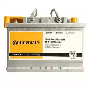 BATTERIA AUTO CONTINENTAL EFB START&STOP 70AH 760A FIAT 500 GIULIETTA PUNTO EVO - Foto 1 di 6