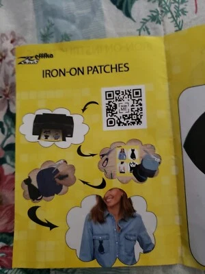 ZEFFFKA Premium Quality Fabric Iron-on Patches Inside & Outside Durable 100% - Image 1 of 4