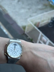 Seiko Moonphase 7A48-7000 Quartz Herrenuhr Vintage - Bild 1 von 6