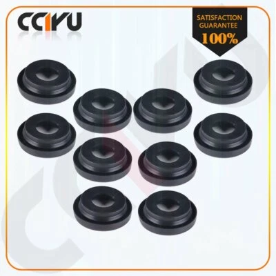 10 piezas para ojal de goma y coleta de montaje empotrado de luz de separación de marcador redondo de 2" Foto 1 de 4