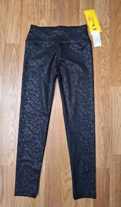 Dori Creations Girls Black Triangle Pull Up Leggings Pants 8/10 - Picture 1 of 7
