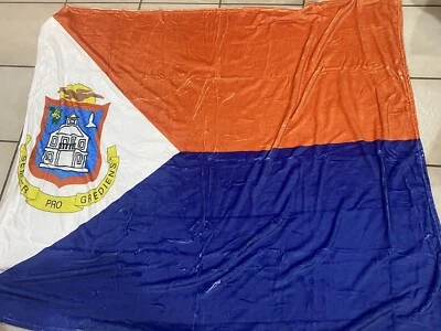 Flag Of Sint Maarten Fleece 125cmx150cm Soft Warm Blanket - Image 1 of 3