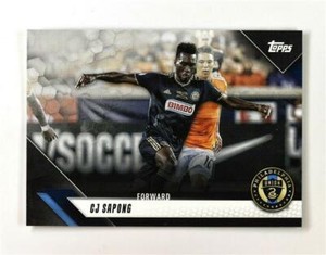 2019 Topps MLS Major League Soccer Base #102 CJ Sapong