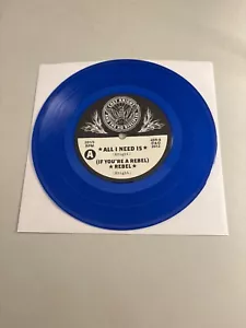 CHET KNIGHT AND THE NO DISCIPLES SELF TITLED 7" BLUE VINYL 45 RPM 2012 PUNK VG+ - Picture 1 of 2