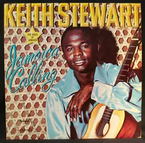 KEITH STEWART-JAMAICA CALLING-Reggae Album-KALYPSO-Jamaican Folk Reggae Singer - Imagen 1 de 3