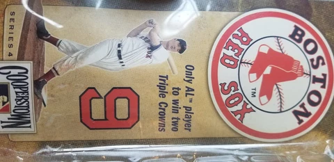 2007 McFarlane Cooperstown Collection MLB Series 4 TED WILLIAMS Red Sox NIB Cover