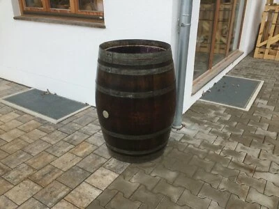 Regentonne Wasserfaß 235L Holzfaß Weinfaß Eichenfaß Regenfaß Stehtisch Fass - Bild 1 von 3
