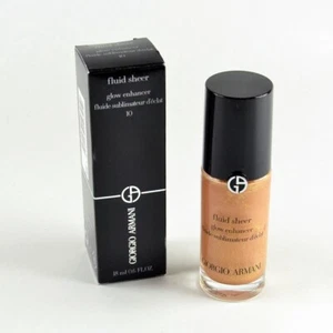 Armani Beauty Fluid Sheer Glow Enhancer Highlighter #10 - 0.6fl.oz - NIB - Picture 1 of 4