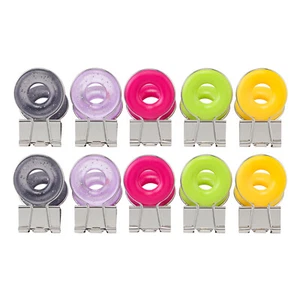 Legante metallo ciambella cerchio 1 pollice foto 10 pz/SetCarino legante clip Kawai - Foto 1 di 6