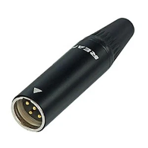 Rean 4 Pin RT4MC-B TINY XLR Connector. Male TA4 Style connector - Picture 1 of 2