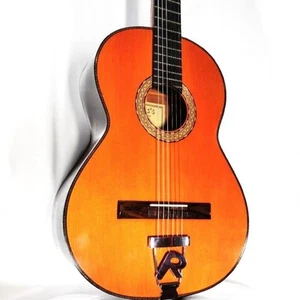 Vintage Custom Classical Guitar CG-A1 Hakaranda Sides Bone Saddle Low Tension - Picture 1 of 20