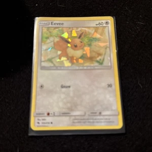 Eevee 155/214 Cracked Ice Holo Let's Play Shattered Foil Promo Pokemon TCG NM - Picture 1 of 1
