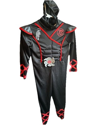 Disfraz de Ninja para niño, talla pequeña, 5/7 Foto 1 de 4