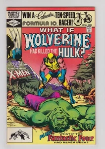 What If? 31 If Wolverine Had Killed the Hulk Marvel 1982 High Grade 8.5 VF+ - Imagen 1 de 2