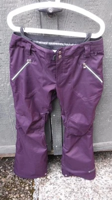 Ride snowboard pants womens medium dark purple - Image 1 of 4