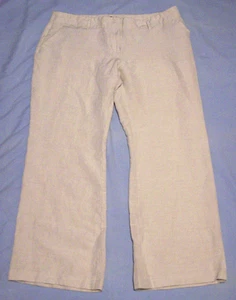 Ann Taylor Signature Linen Dress Pants Women's 12 Exc Cond - Picture 1 of 7