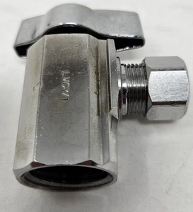 BrassCraft KTR17 C1 Angle 1/4" Turn Ball Valve Iron Valve - Picture 1 of 3