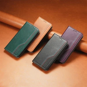 Magnetic Leather Wallet Phone Case For Oukitel Doogee T Mobile Sharp Blackview - Picture 1 of 18