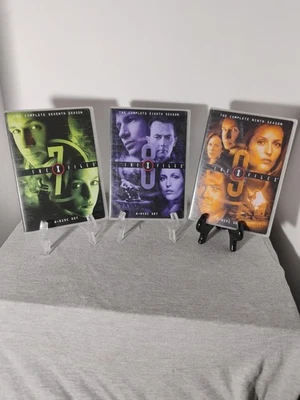 The X Files Seasons 7-9 (7 8 9) DVD Sets *PRE-OWNED* 1999-2002 - Image 1 of 4