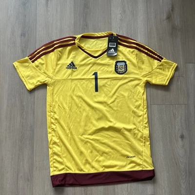 Argentina Romero #1 Adidas Soccer Futbol Football Shirt AFA size M NWT  - Image 1 of 4
