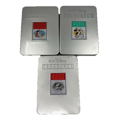 Walt Disney Treasures DVDs Mickey in Living Color vol 1 -2 / Black & White Vol 2 Foto 1 de 4